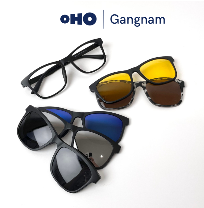 FRAME KACAMATA GANGNAM ( BISA LENSA ANTI RADIASI / MINUS / PHOTOCHROMIC / BLUERAY ) - OHO EYEWEAR